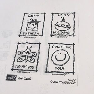 Stampin up. Kids club 2004